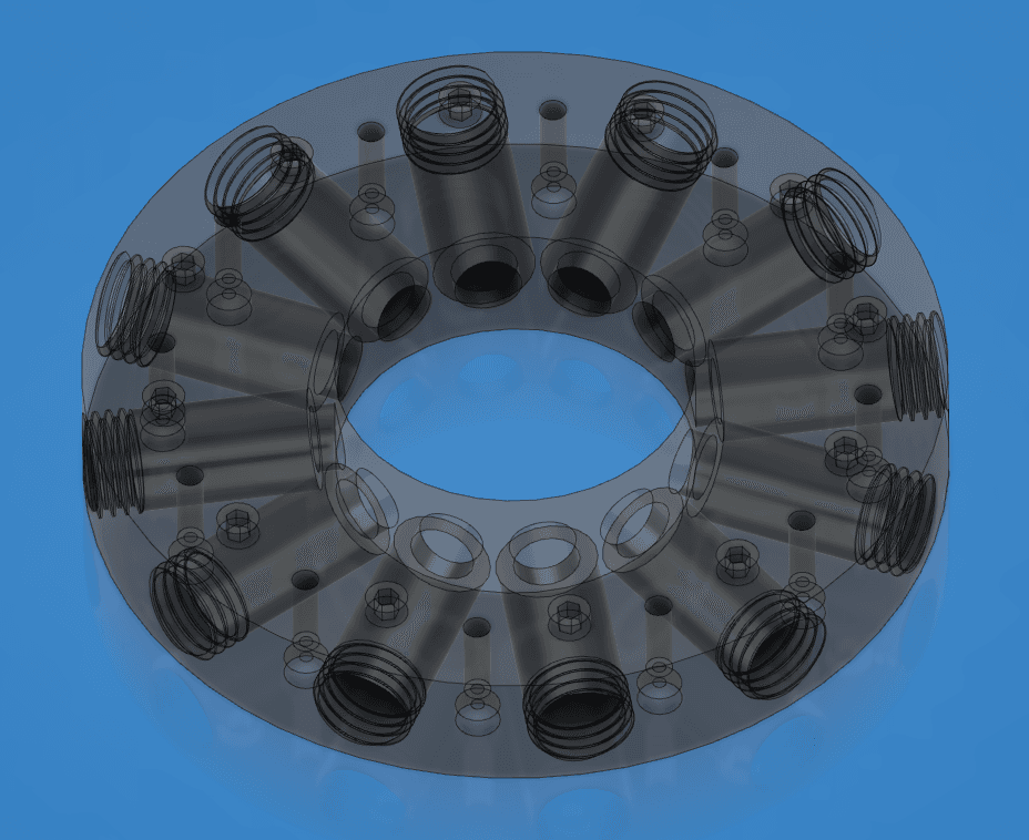 Magnetic Compression Engine MCE by Tr3xX -Block 3d model
