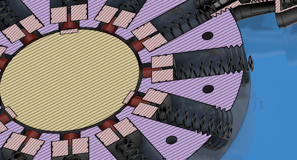 Magnetic Compression Engine MCE by Tr3xX -Block 3d model