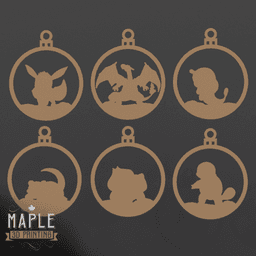 Customizable Ornament - Pokemon 3d model