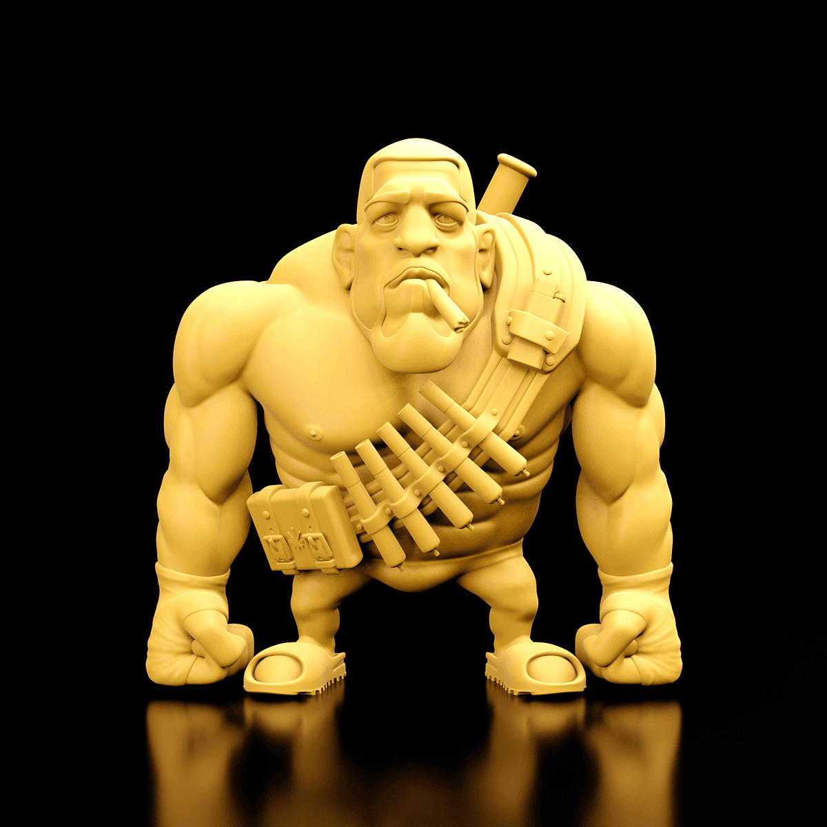 The Fighter Nick Diaz Version 3d model