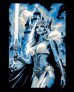 Masters of the Universe Hero She-Ra, Princess Adora Fan Art 3d model