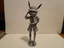 Kemono Friends Mirai statue 3d model