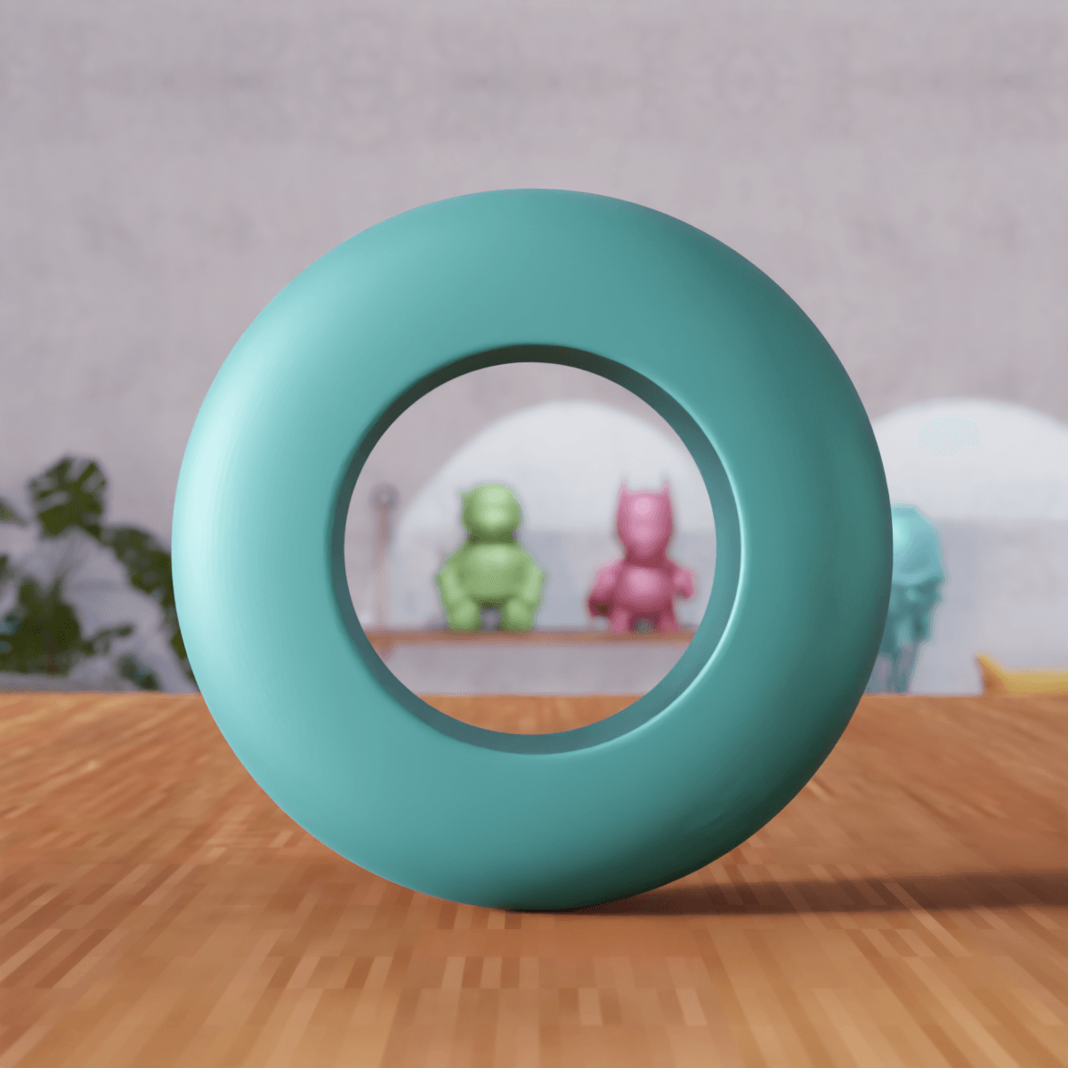 Minimalist Modern Ring 3d model