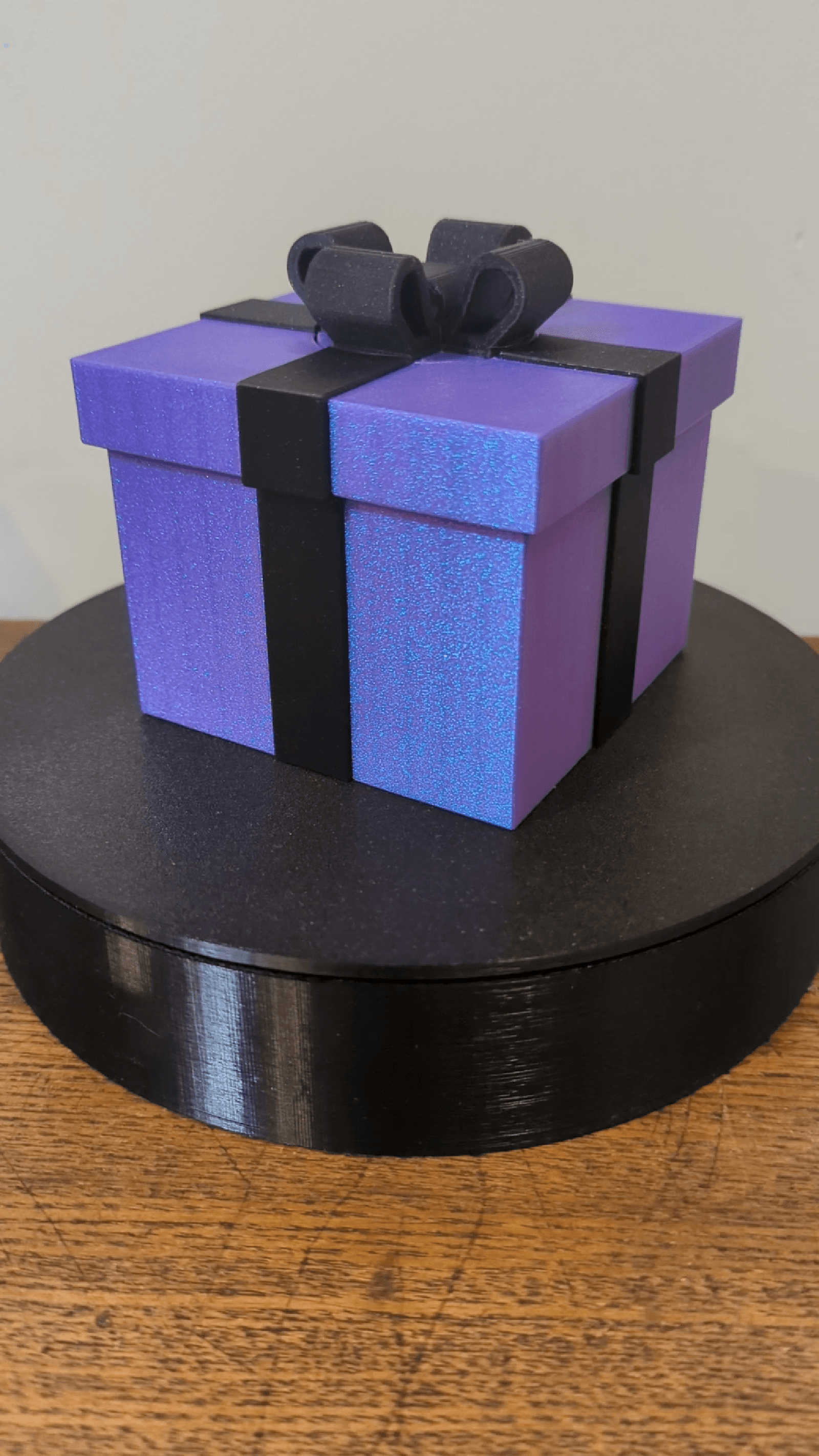Printed in CookieCad Witchcraft and Printed Solid Soul Black Glitter on the MK3.5.
https://youtube.com/shorts/aUYiptSY0F8?feature=share