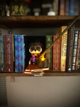 Harry Otter Book Nook Set STL 3d model