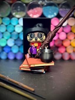 Harry Otter Book Nook Set STL 3d model