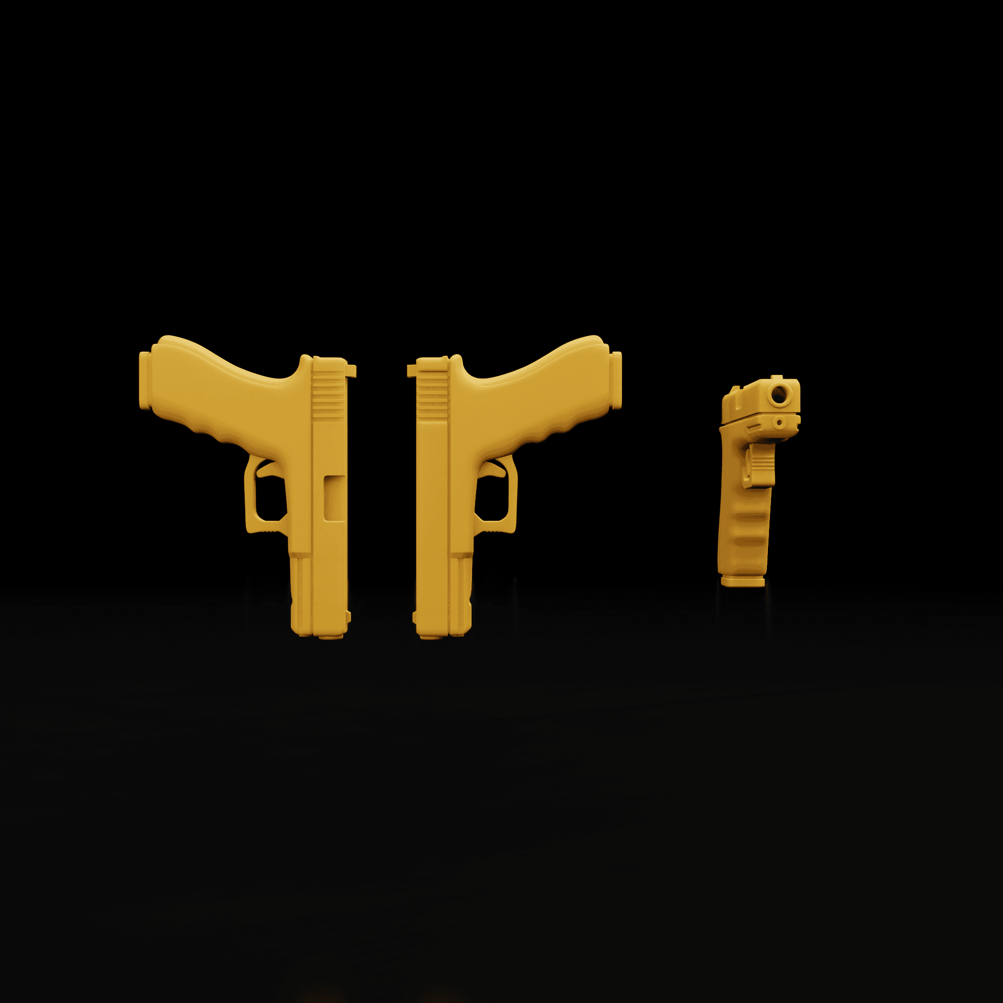 Glock 3d model
