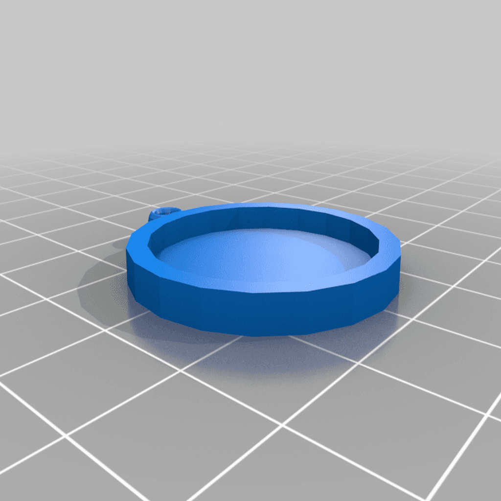 25mm Cabochan Setting 3d model