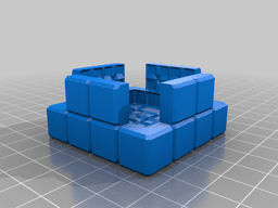 Textured Secret Box 3d model