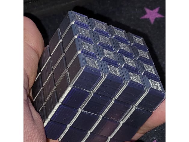 Textured Secret Box 3d model