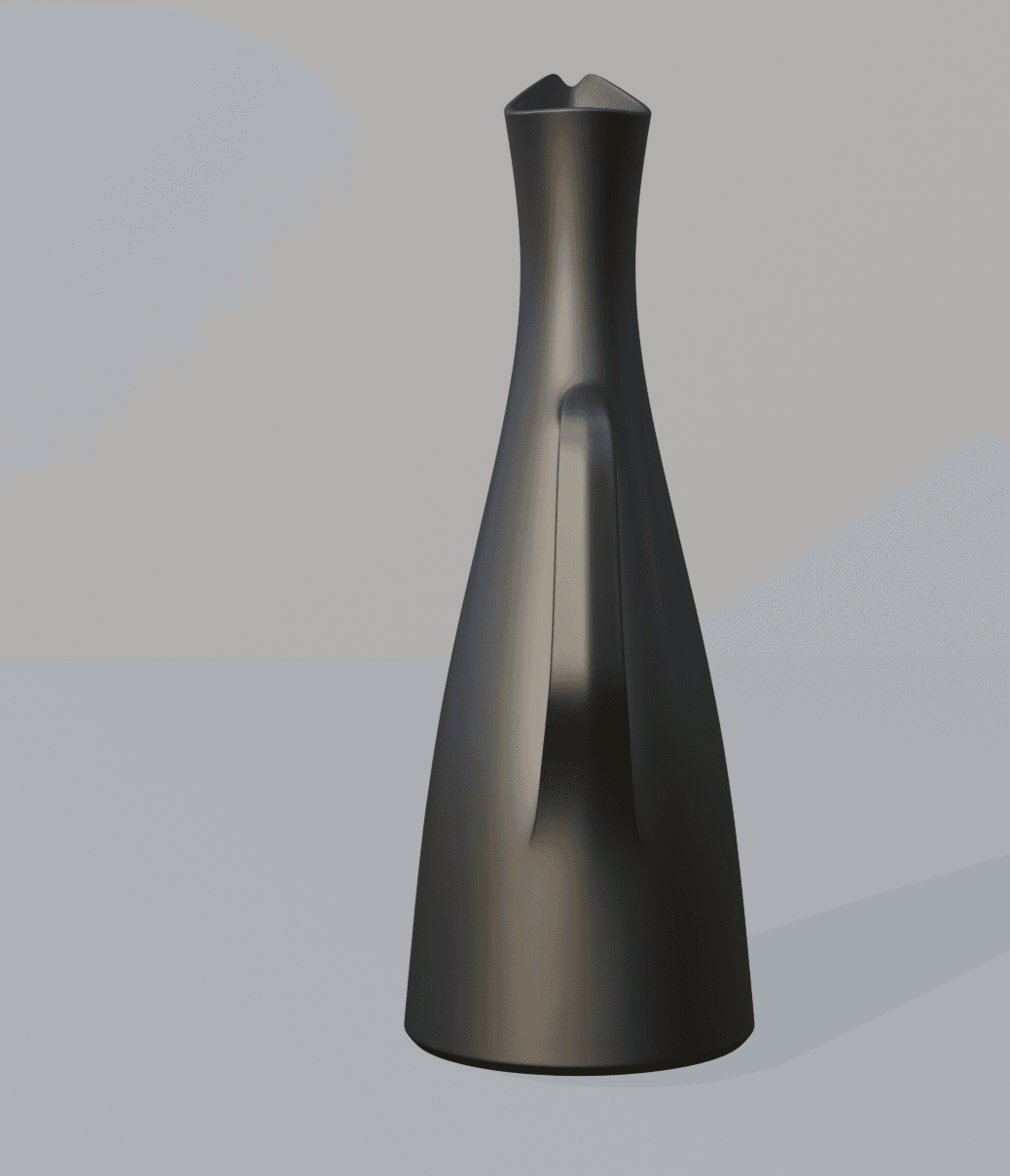 Modern Long Neck Jug 3d model