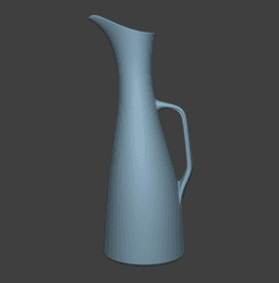 Modern Long Neck Jug 3d model