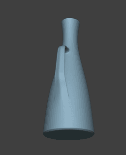 Modern Long Neck Jug 3d model