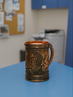 Fantasy Dragon Mug 3d model