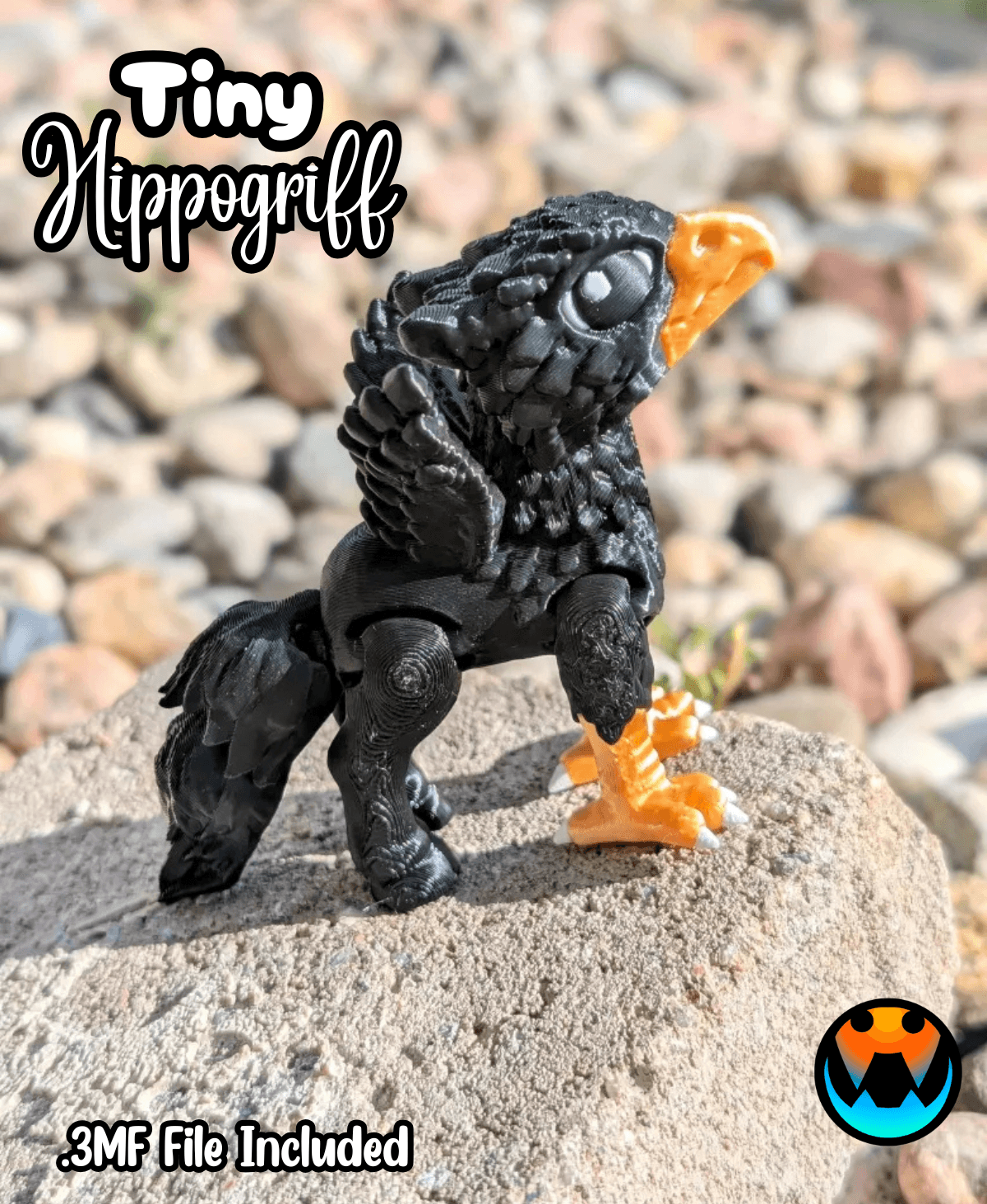 Tiny Hippogriff 3d model