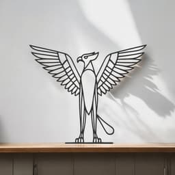 Griffin Line Art - Desktop Line Art 3d model