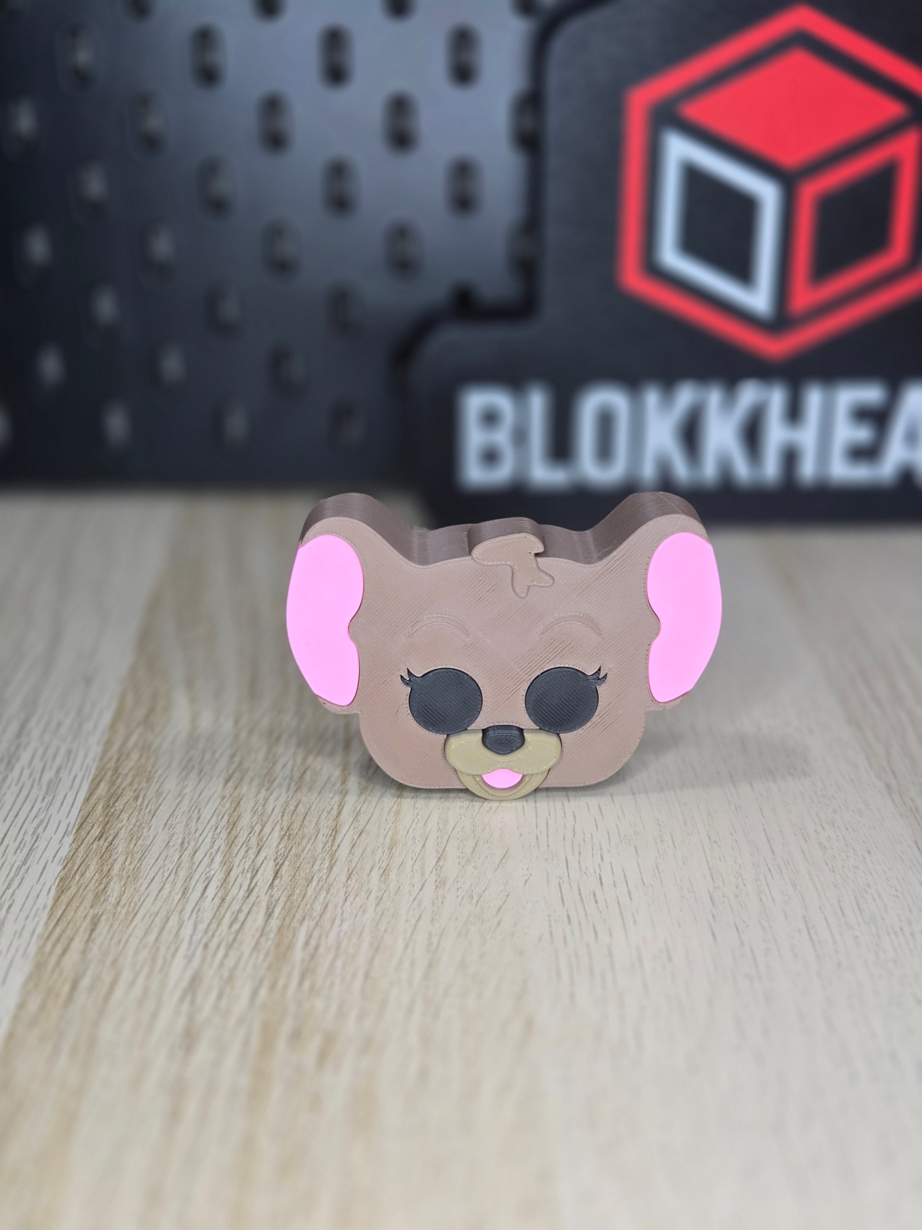 Blokkheadz Jerry - Magnet, Ornament and Regular Collectible 3d model