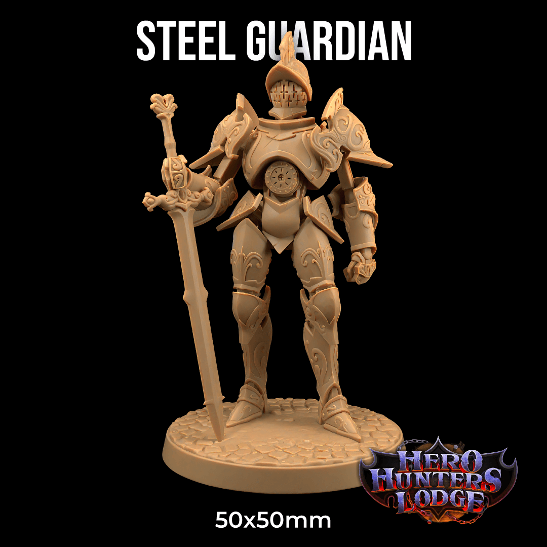 Steel Guardian 3d model