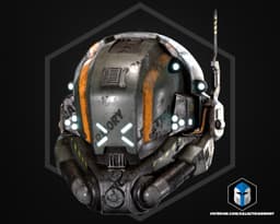 Militia Pilot Helmet 3d model