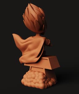 Boy Wonder Hero Bust | Teen Titans Robin Statue | Comic Book Superhero Miniature | Multicolor Justic 3d model