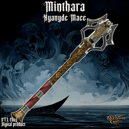 MINTHARA XYANYDE MACE BALDURS GATE 3 3d model