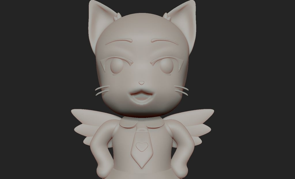Charle With wings 3d model