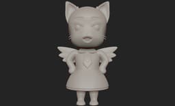 Charle With wings 3d model