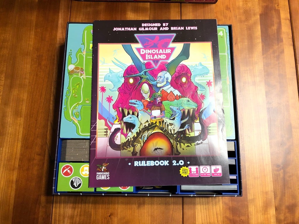 Dinosaur Island Insert (Retail) 3d model
