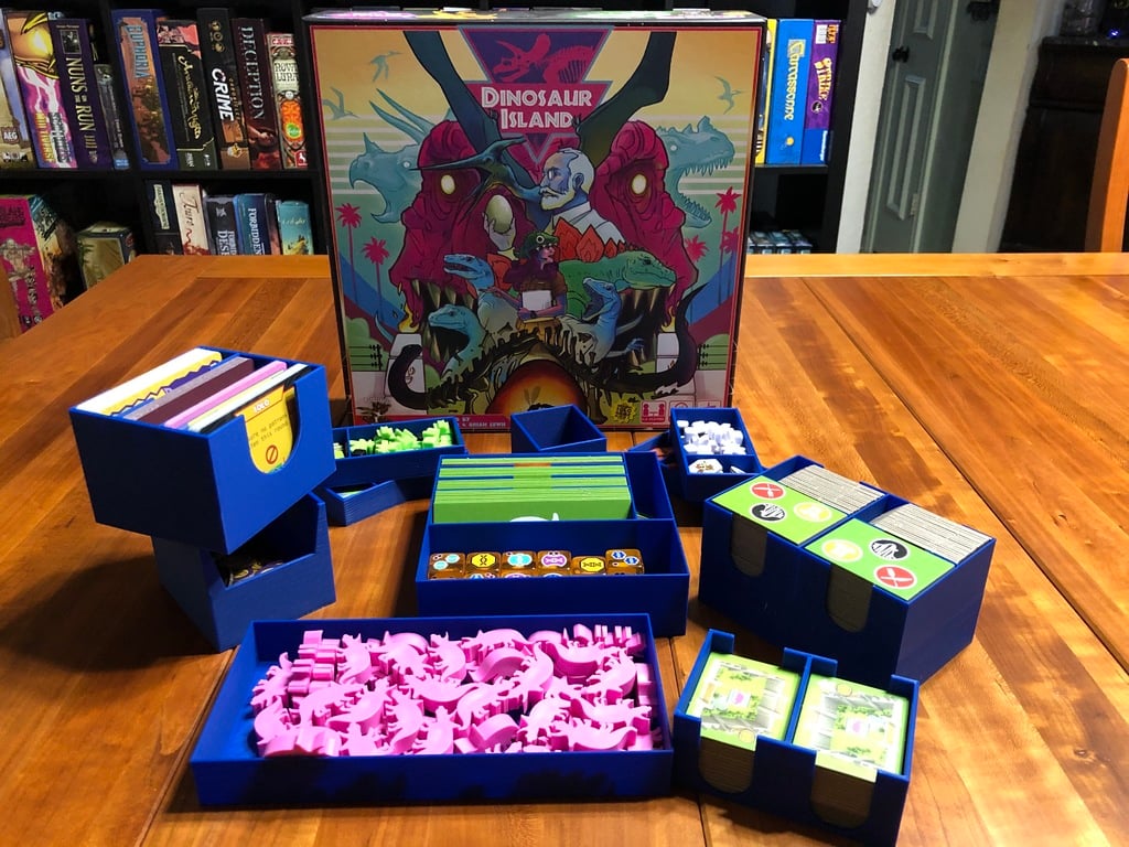 Dinosaur Island Insert (Retail) 3d model