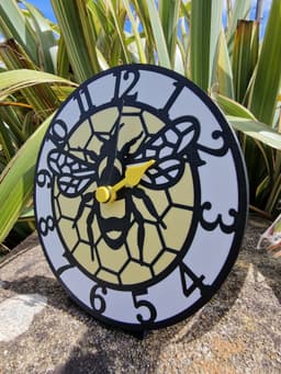 Honey Bee Desktop Clock 3d model