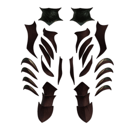 Fantasy Minthara Spidersilk Boots Plates Baldrurs Gate 3 STL 3d model