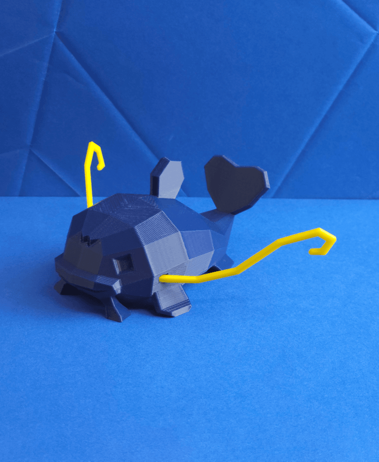 Whiscash Low Poly Pokemon 3d model