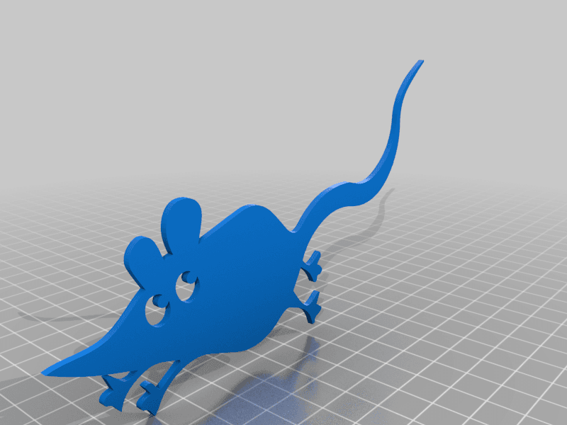 Mouse and Cat 3d model