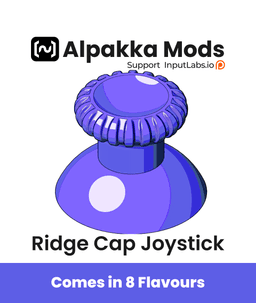 Alpakka Dimpled Thumbstick Variant 3d model