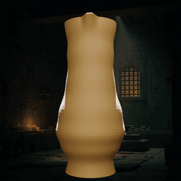 Large Mouth Pitcher Vase 3d model