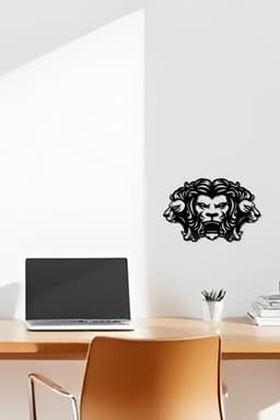 Lion Wall Art, Wall Decor, Home Decor 3d model