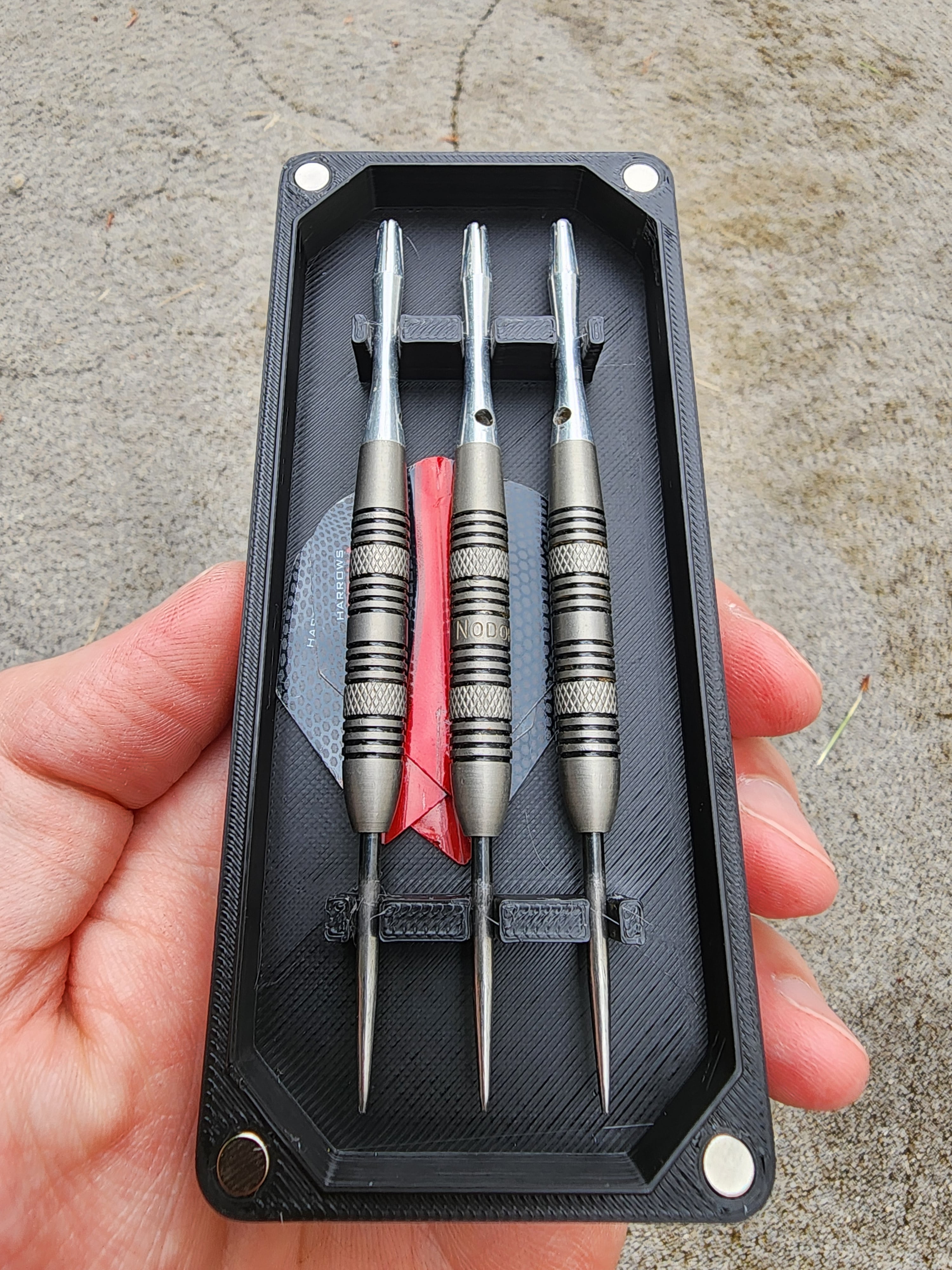 Slim Pocket Darts Case 3d model