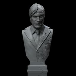 Harvey Dent Bust 3d model
