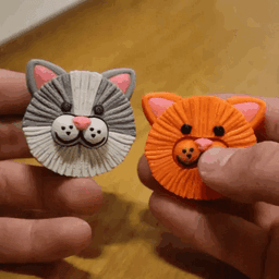 Cat Fidget Clicker 3d model