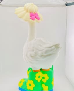 Garden Hat Goose Gear for Porch Goose 3d model