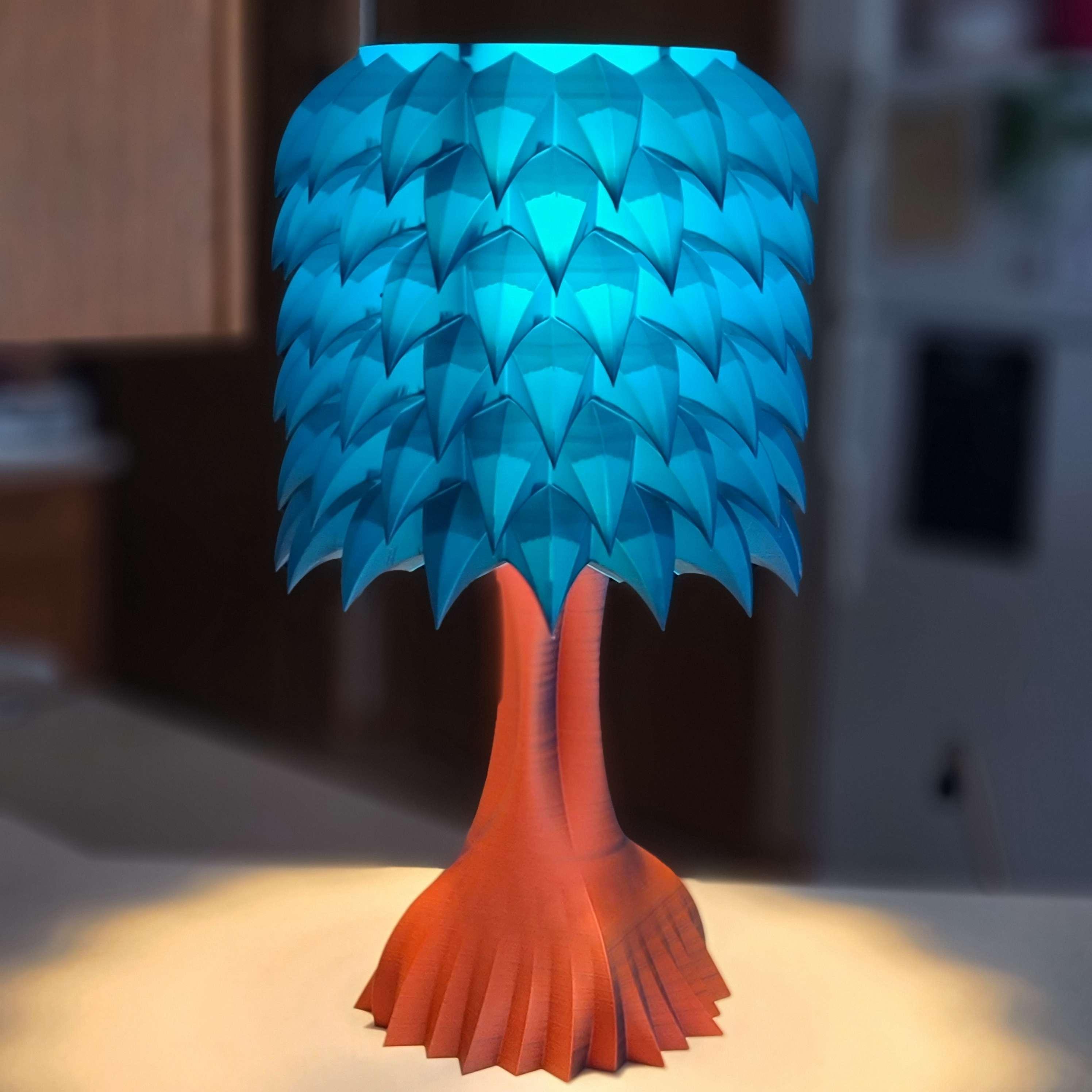 Dragon Tree Lamp 3d model