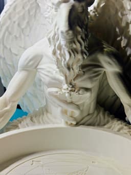 Baphomet Bowl of Offering – Trinket Dish – Gothic Altar Bowl – Fantasy Decor 3d model