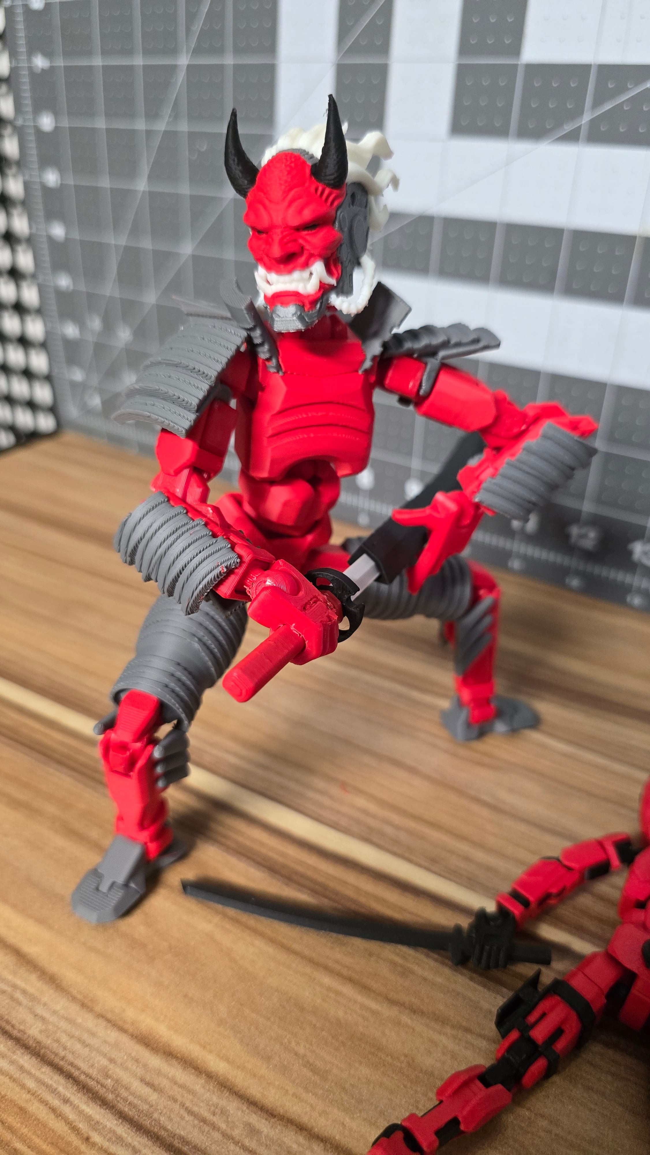 Cyber Oni-Samurai 13 3d model