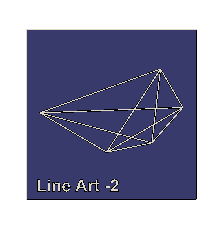 line art -2 .stl 3d model