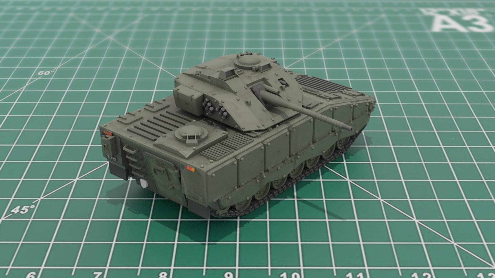CV90 Infantry Vehicle APC 3D Print Model 3d model