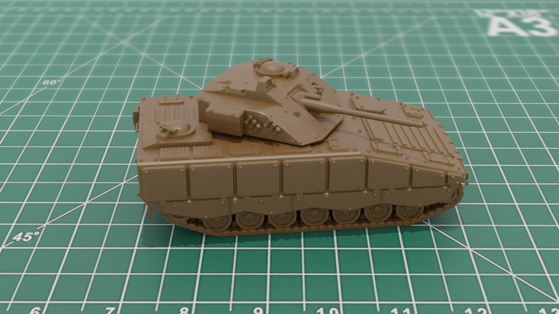 CV90 Infantry Vehicle APC 3D Print Model 3d model