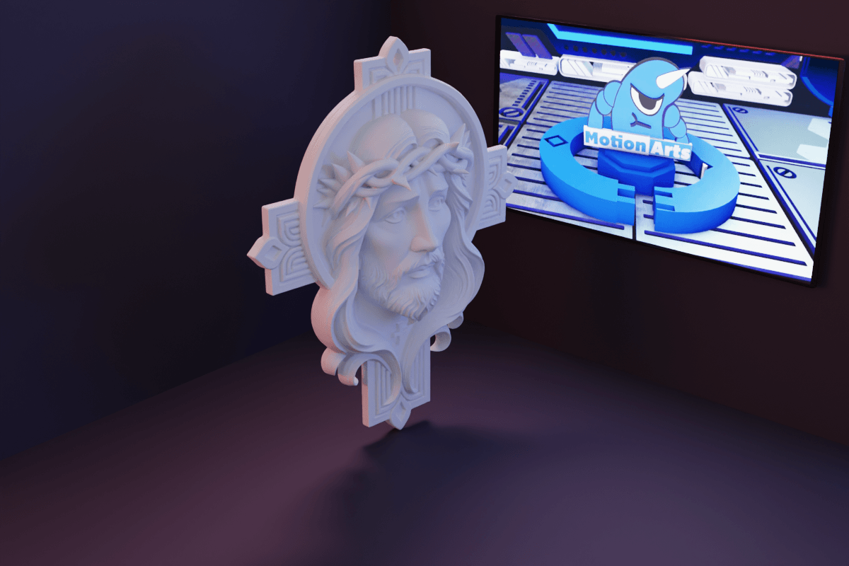 Jesus Cruz.stl 3d model