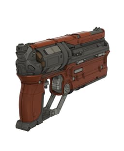 Comrade's Hammer | RT-46 BURYА | CYBERPUNK 2077 3d model