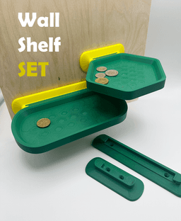Wall shelf Set 3d model