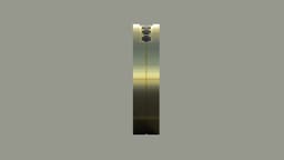 Luxury Channel Set Band Titan Blue 3d model